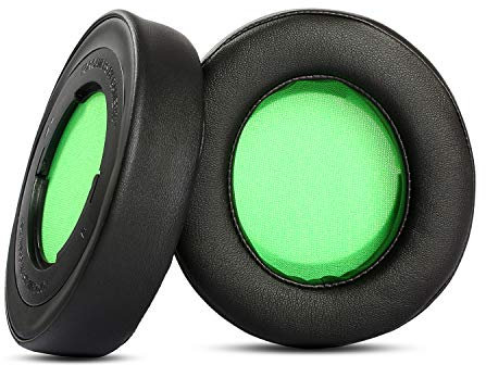 Replacement Ear Pads Cushions Compatible with Razer Kraken 7.1 V2 Headset Headphones Earmuffs (Green)