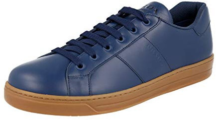 Prada Herren Blau Leder Sneaker 4E3501 6DT F0016 46 EU/UK 12