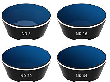 Kamera Objektiv Filter für DJI FPV Combo Drone, Colorful MRC-PL, UV, ND Kamera Objektivfilter kompatibel mit DJI FPV Combo Drone (ND8+ND16+ND32+ND64)