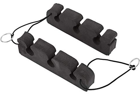 Yisenda mit DREI Rutenhalterschlitzen und einem magnetischen Rücken, einem Magnet-Angelrutenständer, einem Angelruten-Autohalter und einem Schaumstoff mit hoher Dichte für Enthusiasten des