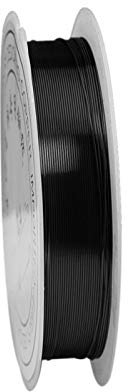 zxxin-copper wire 1 roll 0.3/0.4mm, colored copper wire, beaded wire, black red copper wire beaded wire Multipurpose wire (Color : Black, Size : 0.4mmX8meter)