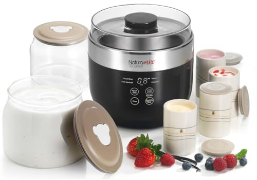 Yaourtière 4 Pots De 150ml + 2 Pots De 1.5l 20w - VOLUPTEA