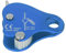 Climbing Rope Grab Aluminum Alloy Self Locking Climbing Ascender 8‑13mm Climbing Rope Grab Stopper for Outdoor Climbing (Blue)