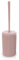 Inbagno Scopino per WC colorato Rosa, in plastica, Linea Ring