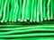 Green Apple Pencil Cable Sweets Long 1100g / 100 pieces