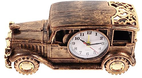 Beavorty Vintage Auto Tischuhr Modell Aa Batterie Kunststoff Dekorativ