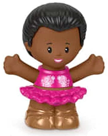 Ersatzteil für Fisher-Price Little People Spielset – Ersatz weibliche Ballerina/Tänzerin Figur ~ inspiriert von Barbie You Can Be Anything