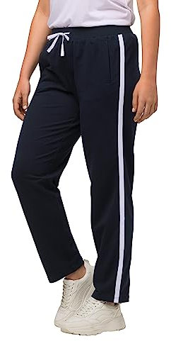 Ulla Popken Damen Jogginghose Hose, Marine, 46/48