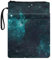 NETILGEN Grüne Galaxy Buchhüllen für Hardcover Reißverschluss Buchschutz mit Tasche Buchhüllen für Taschenbücher Waschbare Tasche Teenager Erwachsene Liebhaber Geschenk