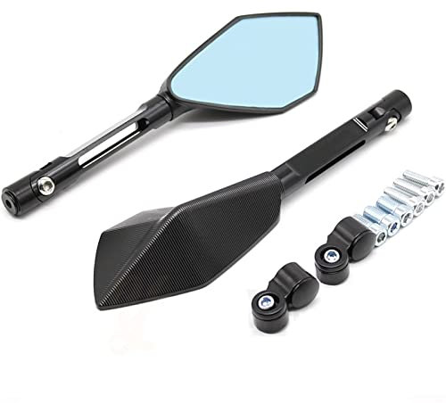 Motorrad Rückspiegel CNC Aluminium Blau Anti-Glare Side Retrovisor Spiegel Für Aprilia DORSODURO 750 1200 ABS Spiegel universal
