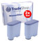 Trade-Shop - 2 filtros de agua compatibles con Philips EP5333/10, EP5331/10, EP5330/10, EP5315/10, EP5314/10, EP5310/10, EP1220/00, EP2224/10, EP2224/40