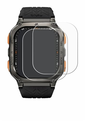 BROTECT Schutzfolie für Kospet Tank M3 Ultra | 2 Stück Transparenter Displayschutz Made in Germany Klare Displayschutz-Folie Clear Einfache Montage Case-Friendly