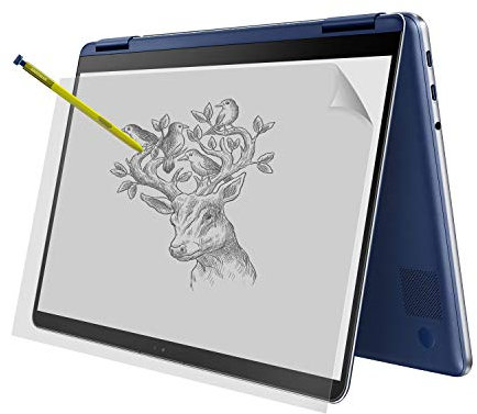 Paper-Feel Writing & Drawing Film for Microsoft Surface Laptop 13.5 Inch (1st Gen) - Compatible with Surface Pencil & Windows Hello Pack of 2