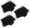 Haopeuk 3000 Pcs Black Nylon Cable Zip Tie Fasten Wrap 95mm x 2mm