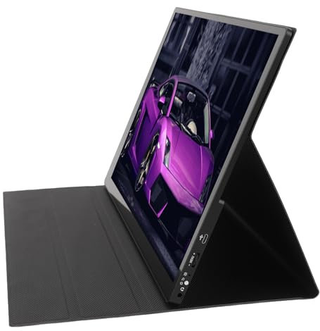Deuxième écran D'ordinateur Portable, Extension D'écran 4K de 15,6 Pouces, 10 Points Tactiles, Double Ports USB C, pour Commutateur, PC, Conception Portable, avec Toucher à