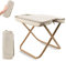 BAISHUWU Tragbarer Balkon Hocker, Mini Camping Hocker mit Aufbewahrungsbeutel, Kleiner Tragbarer Klapphocker, Outdoor Angelhocker, Leicht Klapphocker, Faltbar Gartenhocker, für Camping, Angeln