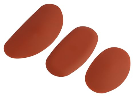 3 Stück 3 Größen Keramik Ton Rippen, Silikon-Töpfer-Tonwerkzeuge und Zubehör | Formwerkzeug-Set für Tonkeramik, Keramik Töpfer Rippe für Keramik Ton Künstler Modellierung