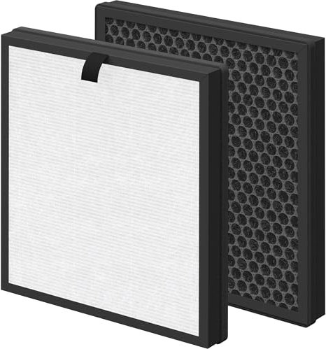 AP303 AP304 Ersatzfilter, kompatibel mit Dayette & Freshdew Luftreiniger AP303/AP304, H14 HEPA-Filter mit Aktivkohle, 2 Stück (Originalfilter)