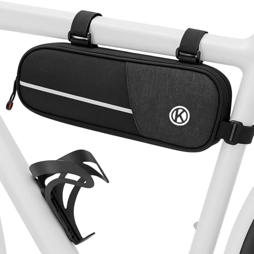 APOMOONS Fahrradtasche Rahmen,Rahmentasche Fahrrad Rahmentasche mit Reflektierende Funktion Fahrrad Taschen Rahmen mit Klettverschluss Rahmentaschen für MTB Rennräder zur Aufbewahrung von Gegenständen