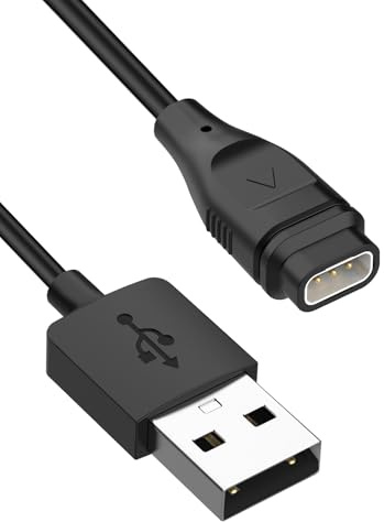 Caricatore Smartwatch Compatibile per COROS PACE 3/2, APEX 2/2 Pro, VERTIX/2, Caricatore Cavo Caricabatterie Magnetico USB per COROS e Garmin con Connessione Sicura 1 m