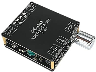 Eieenotee XY-C50H HiFi Premium Stereo Power Amplifier Module Bluetooth Digital Amplifier Board BT5.0 TPA3116D2 50W+50W Stereo Audio Amplifier Module DC5-27V