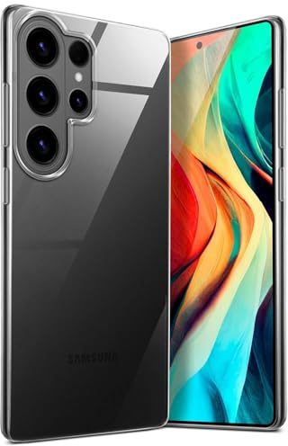 moex für Samsung Galaxy S26 Ultra Hülle Durchsichtig, Silikon Handyhülle Transparent, Clear Case Ultra Slim, Backcover Schutzhülle Dünn, Silikonhülle Minimalistisch, Aero Case, Klar