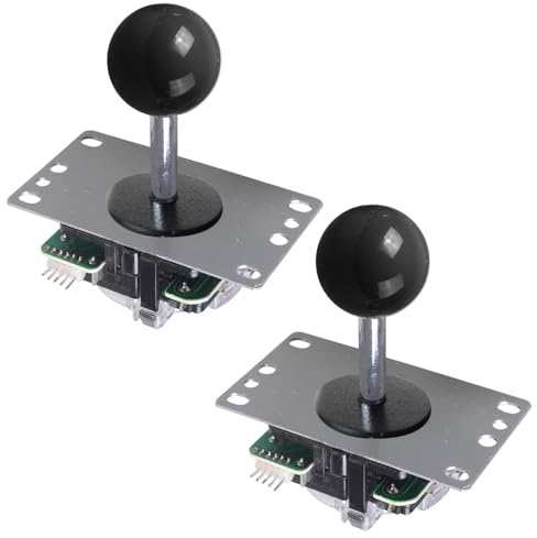 Of Adjustable Joysticks with Small Switches Reliability Fighting Game Joystick Simple Operate for Gaming Enthusiasts High Sensitivity Joystick