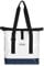 anndora wasserdichter Shopper Handtasche für Damen und Herren weiß 15 Liter Tarpaulin