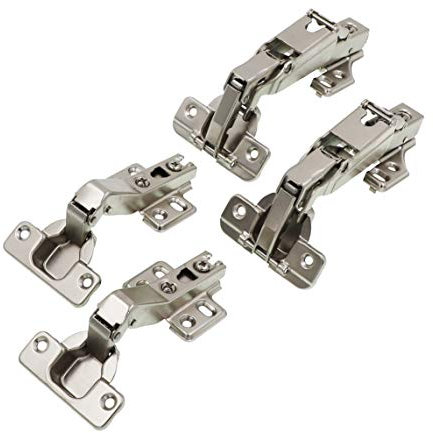 DecoBasics Lasy Susan Kit charnières de porte d'angle pour placard 165 Degree 1 Pair + 135 Degree 1 Pair SET