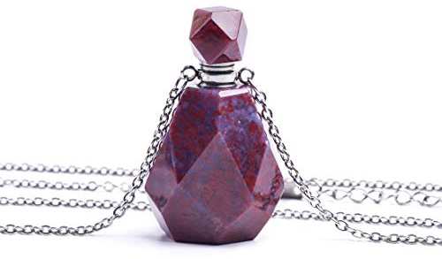 YGLINE Agate Gemstone Vial Essential Oil Perfume Bottle