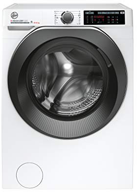 Hoover H-Wash 500 HDD 4106AMBC Freestanding Washer Dryer, Care Dose, A Rated, 10 kg/6 kg Load, 1400 rpm, White