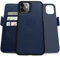 dreem Fibonacci 2-in-1 Wallet Case for Apple iPhone 12 Mini - Luxury Vegan Leather, Magnetic Detachable Shockproof Phone Case, RFID Card Protection, 2-Way Flip Stand - Royal