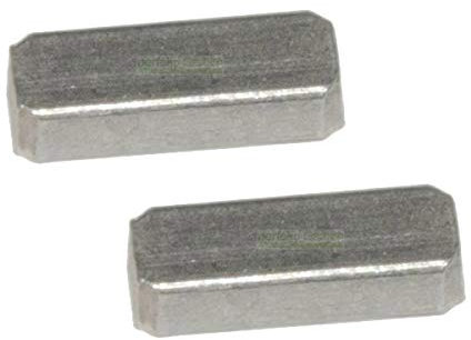 Lot de 2 goupilles de cale d'inertie pour Briggs & Stratton B&S 222698S 222698 61760 555054