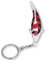 Koi Company Schlüsselanhänger • Detailgetreuer Anhänger Koi Sanke • Schlüsselanhänger Fisch (LxBxH) 6cmx2,5cmx2,5cm