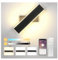Midore LED Wandleuchte Innen mit Fernbedienung Dimmbar 24W 2700K-6200K Helligkeit Einstellbar Wandlampe 230V 31CM Drehbar Up Down Innenbeleuchtung für Schlafzimmer Wohnzimmer Flur Treppen