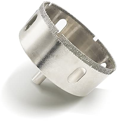 Jamiikury 3 / 75mm Diamond Hole Saw Drill Bits, Glass Tile Hole Saw for Ceramic, Glass, Tile, Porcelain, Marble