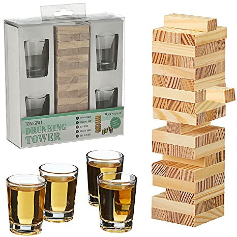 Trinkspiel Betrunkener Turm 16,5 cm
