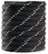 CCSOFTIME Lacci Scarponi Montagna,4mm Lacci per Scarponi da Lavoro/Trekking/Passeggio,Stringhe per Scarpe da Antinfortunistiche,Resistent Lacci per Stivali -Neri Bianchi-140cm