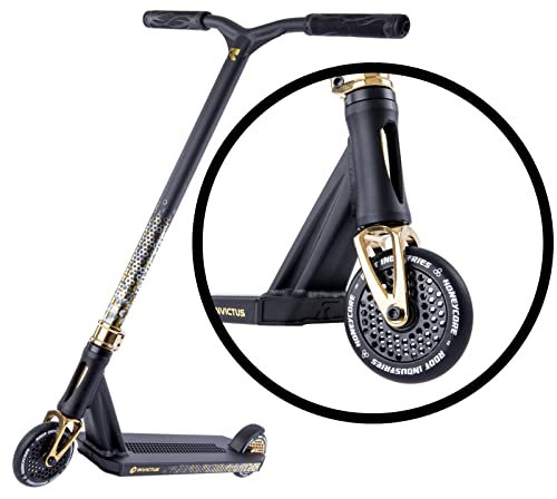 Root Unisex – Erwachsene Invictus 2 Scooter, Black/Gold, One Size