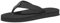 NewDenBer Flip Flops Damen Zehentrenner Sommer Beach Pool Sandalen (38 EU, Schwarz Black)