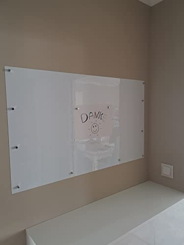 Magnetfolie | Haftgrund für Magnete | Magnettafel | Ferrofolie selbstklebend | beschreibbar, abwischbar, magnetisch | (weiß, 120x60cm)