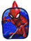 Spiderman Rucksack Kinder Jungen Kindergartenrucksack - Original Marvel Fanartikel Motiv 101 - Backpack Kinderrucksack Kindergarten - großes Hauptfach - 25 x 20 x 8 cm, blau/rot