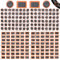 Unvtap Puncture Repair Kit 192Pcs Square Patch+Round Patch, Bicycle Tube Puncture Rubber Patches, Bike Repair Patches, Puncture Repair Patches, Inner Tube Puncture Repair Kit