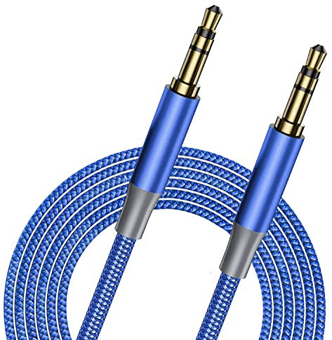 Aux Cable 3.5 Auxiliary Audio Cable, [10m] Braided Male to Male Headphone Cord Hi-Fi Sound Aux Cord Compatible for Car/Home Stereos,Speaker,Sony,Echo Dot,Headphones,Beats,iPod iPad etc.