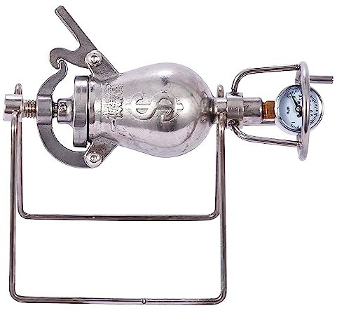 ZZYYZZ Mini Hand Popcorn Machine, Traditional Old-Fashioned Popcorn Maker, Retro Hand Crank Popcorn Machine, Capacity 80-140 Ordinary Corn Kernels