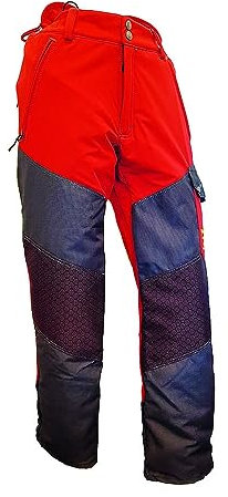 Pfanner Gladiator Keprotec Schnittschutzhose Rot, XL kurzgestellt