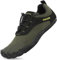 SAGUARO Barfußschuhe Herren Barfussschuhe Damen Barfuss Sommer Zehenschuhe Outdoor Traillaufschuhe Männer Grün 46