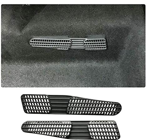 OGRAFF 2 Piezas Cubierta de Salida de Aire Asiento Coche ABS para Seat Ibiza Typ 6F 2018 2019 2020, Coche Aire Acondicionado Cubierta Protectora para Salidas Rejilla Ventilación