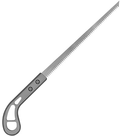 PacuM Outdoor Portable Hand Saw, Rugged Blade Hand Saw, Best for Camping, Gardening, Hunting & Cutting Wood, PVC, Pruning Saw with Ergonomic Non-Slip Handle Design