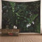 CEVAN Wandbehang Zum Bemalen Wandtuch Abstrakte Kunst Anlage Wandteppich 3D Optik Wanddekoration Rost Kunst Dekorationen Decke Wandbehang Stoff Grün 300x250cm